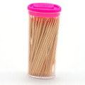 Plastic Bottle Dental Sticks Wooden Tooth Pick Toothpick Container/Toothpick Dispenser